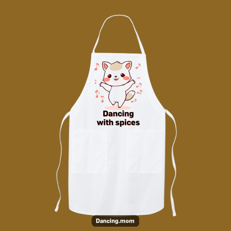 Funny Kawaii Animal Apron - Musical Kitchen Motion, Perfect Funny Gift