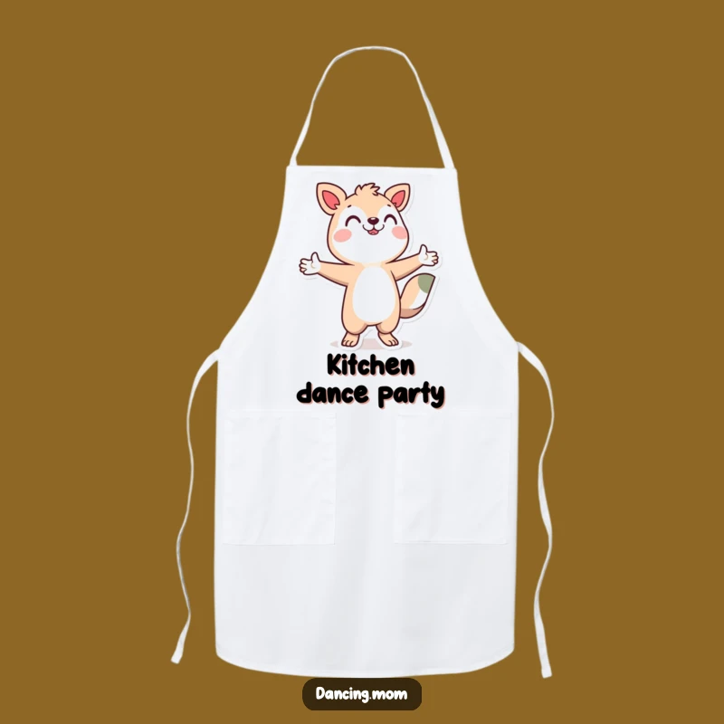 Funny Dancing Animal Apron: Playful Character for Kitchen Fun