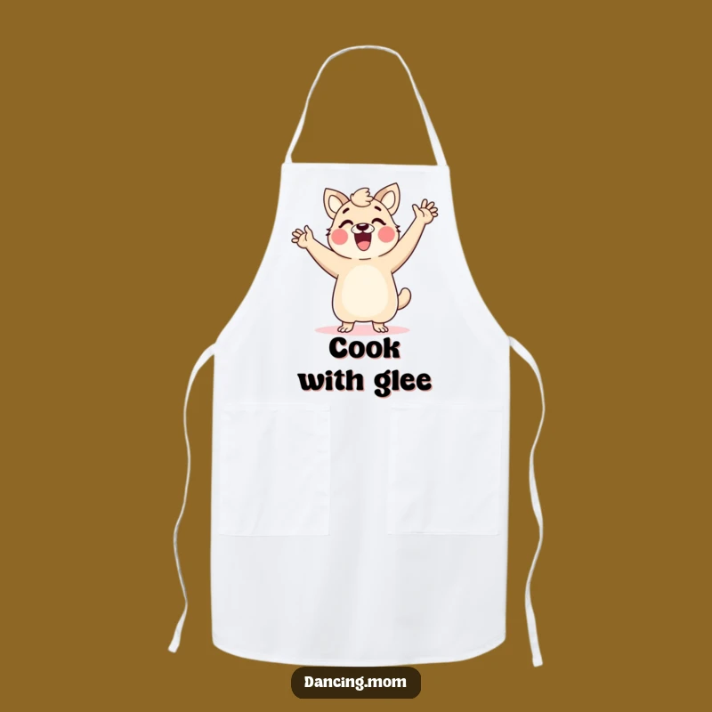 Funny Dancing Mom Animal Apron: Kitchen Fun with a Glee-Filled, Joyful Twist
