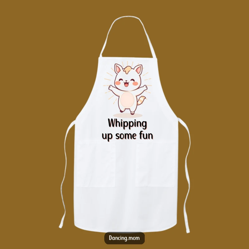 Funny Kawaii Dancer Apron - Energetic Chef Wear, Hilarious Funny Gift