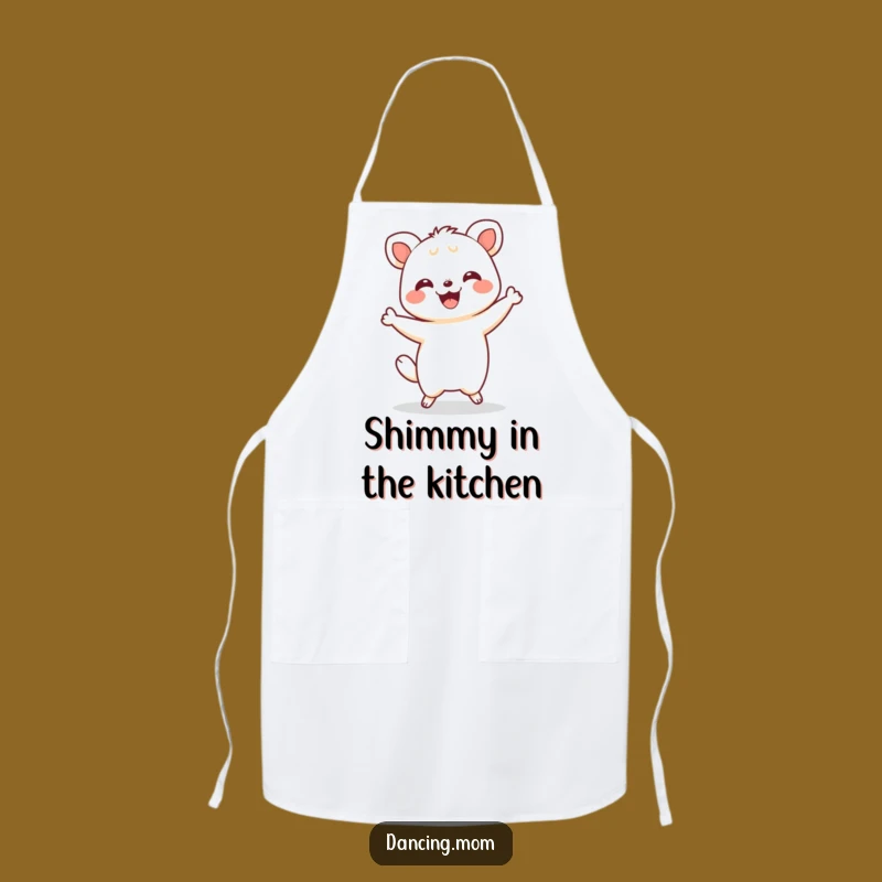 Funny Kawaii Shimmy Apron - Joyful Dancer Chef Wear, Hilarious Funny Gift