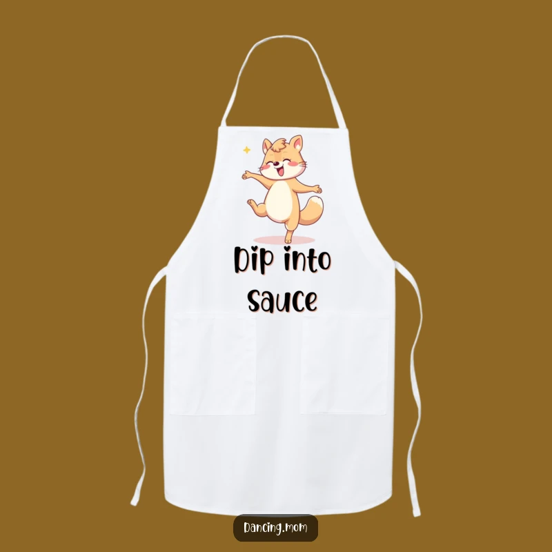 Funny Mom Dip Apron: Chef's Dancer Style, Kitchen Drama, Perfect Funny Gift