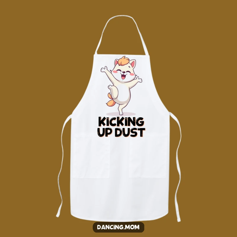 Funny Dancing Mom Animal Apron: Kitchen Fun with a Silly Kick!