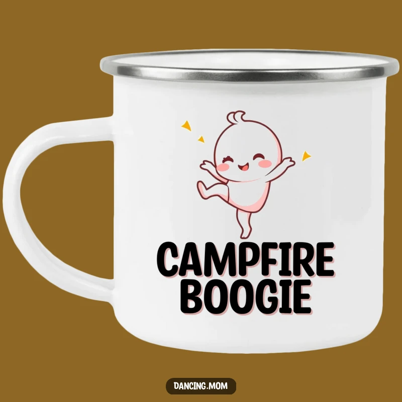 Durable Funny Kawaii Dancer Mug: Playful Wink, Outdoor Fun Gift