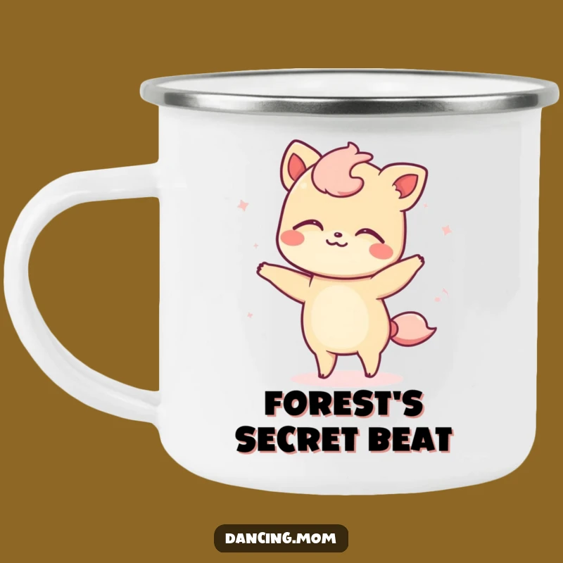 Funny Kawaii Animal Camping Mug - Swaying Camp Vibes, Perfect Funny Gift