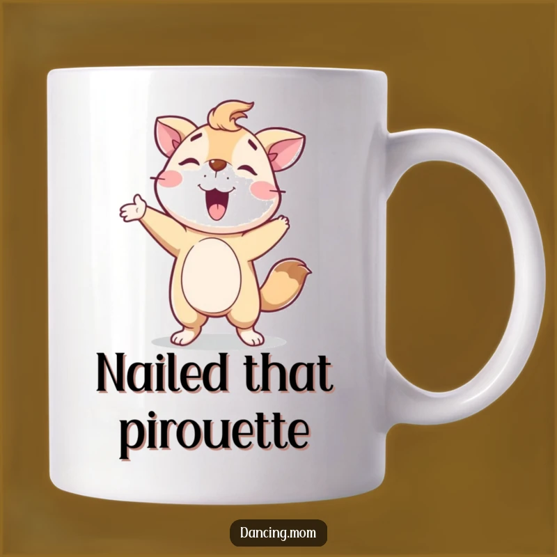 Funny Animal Spin Delight Mug: A Perfect Proud Pose Gift