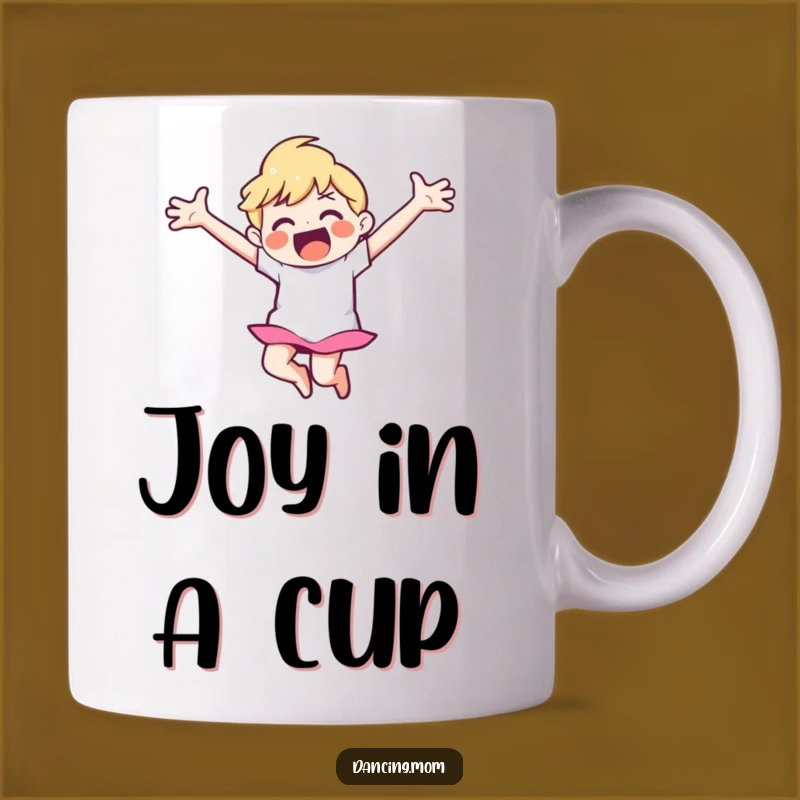 Funny Happy Dancer Mug - Gift for Joyful Leapers!