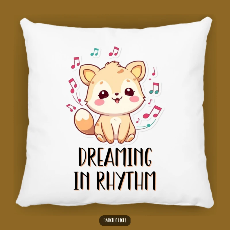 Funny Music Animal Pillow: Joyful Character for Cozy Comfort