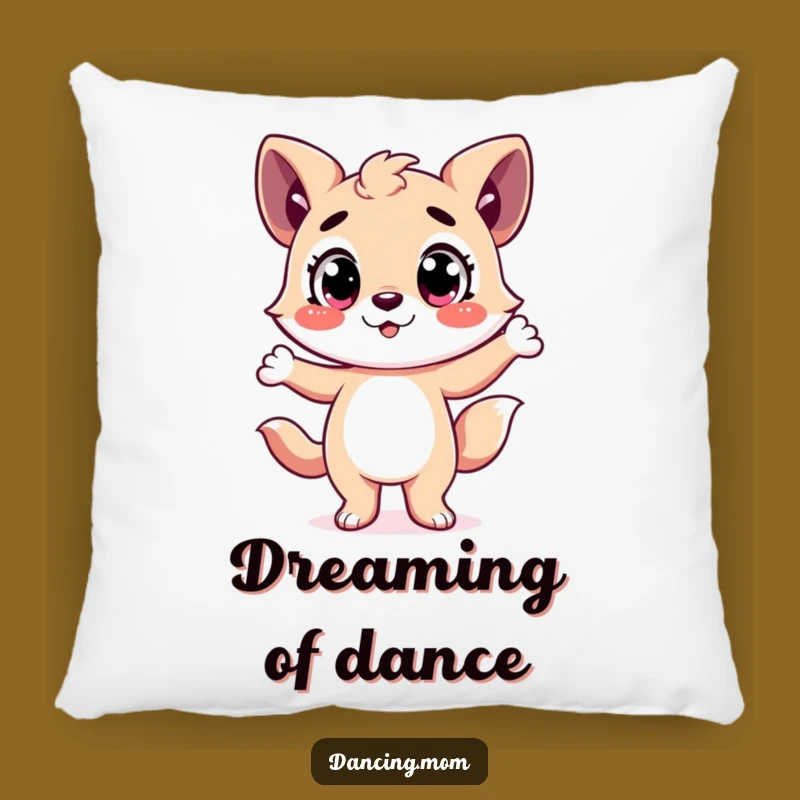 Funny Happy Animal Dance Pillow: Cozy Comfort with Dramatic Flair