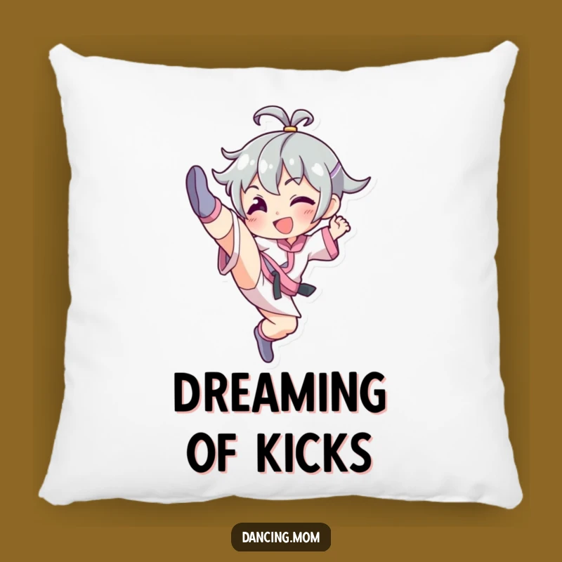 Funny High Kick Dancer Pillow - Cozy Comfort with a Kick
