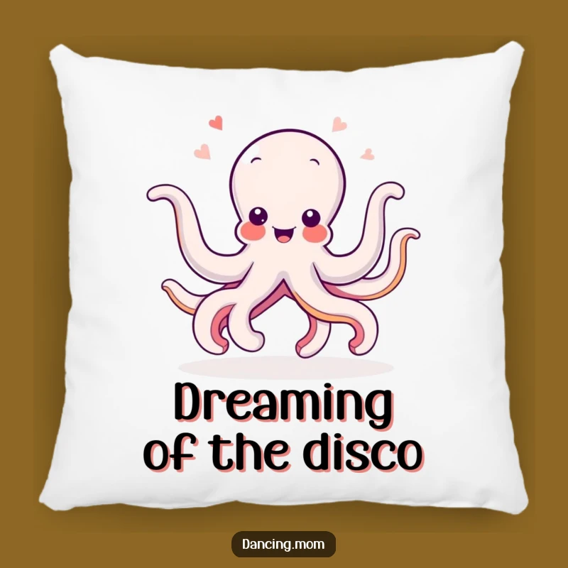 Funny Octopus Pillow: Cozy & Comical Dancing Sea Creature, Delightful Funny Gift