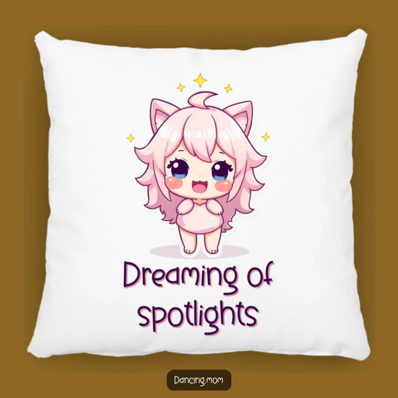 Funny Spotlight Pride Pillow: Rest on a Cloud of Achievement