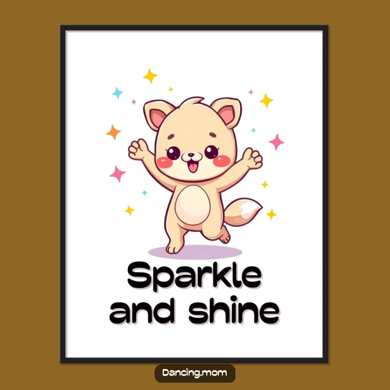 Funny Disco Animal Digital Print - Instant Party Vibe Gift