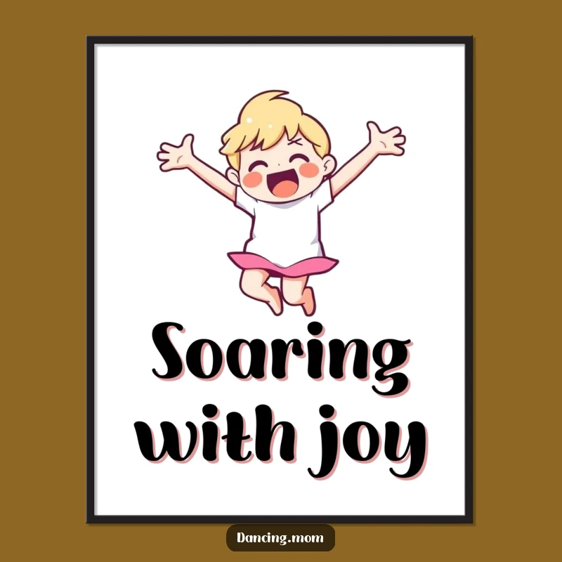 Funny Happy Dancer Digital Art - Instant Joyful Wall Decor!