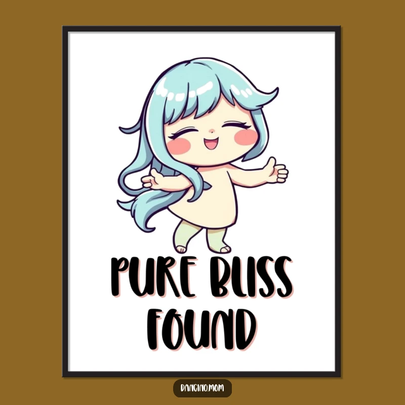 Funny Serene Dancer Poster - Create a Peaceful Ambiance!