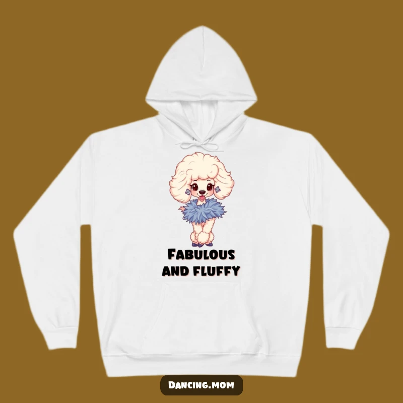 Cozy Funny Poodle Diva Hoodie: Glamorous Comfort for Chic Pet Owners