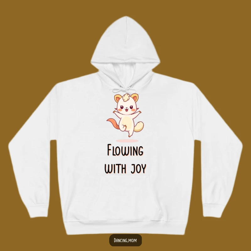 Funny Kawaii Dancing Animal Hoodie Cozy and Hilarious Gift for Twirl Lovers
