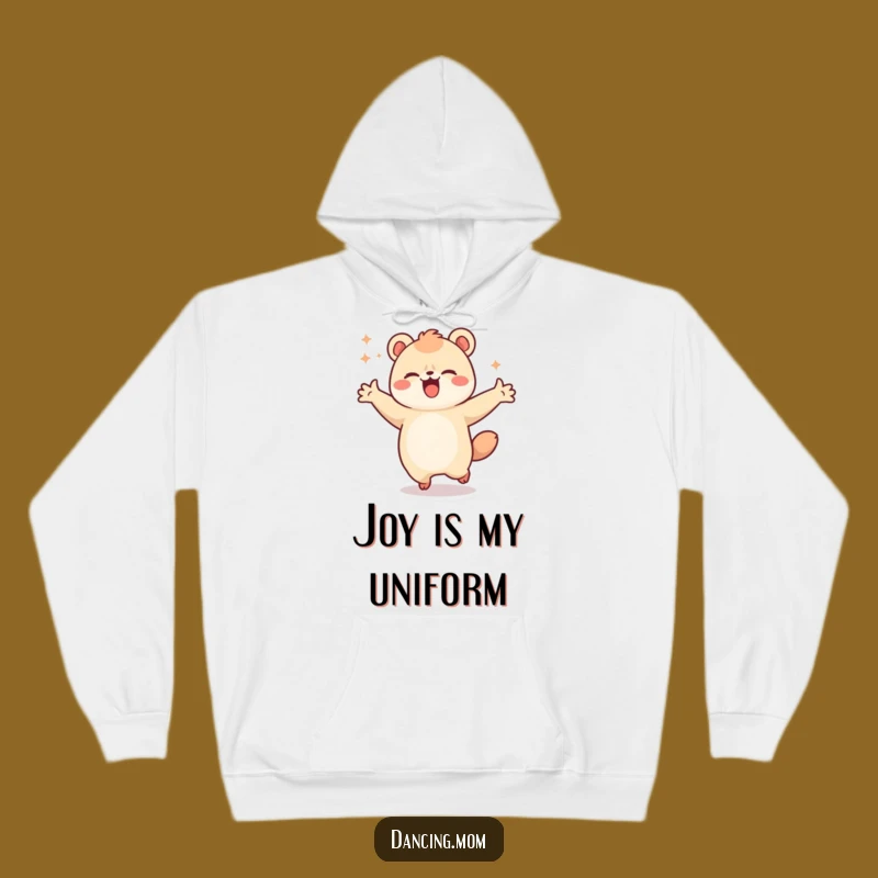 Funny Kawaii Dancing Animal Hoodie - Cozy Joyful Spin, Perfect Gift