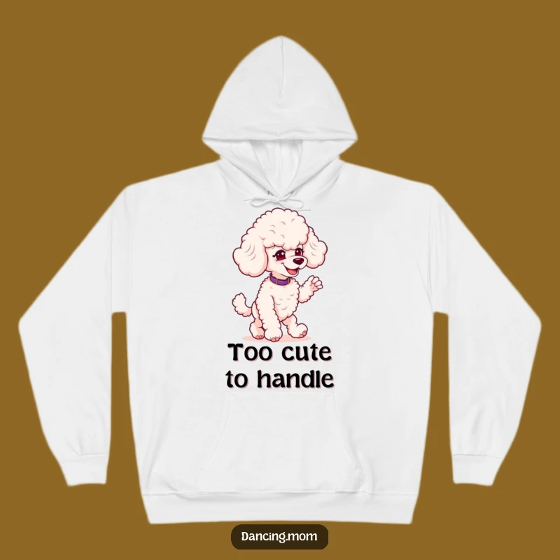 Funny Poodle Prankster Hoodie: Cozy and Comical Gift for Poodle Fans
