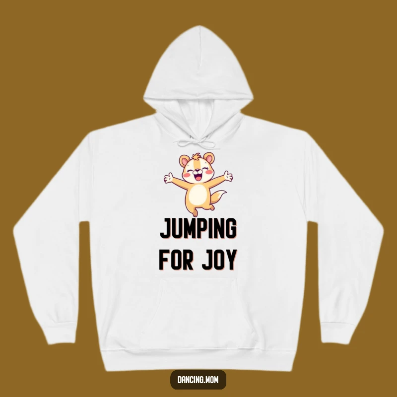 Cozy Funny Leaping Animal Hoodie - Energetic Dancer Gift