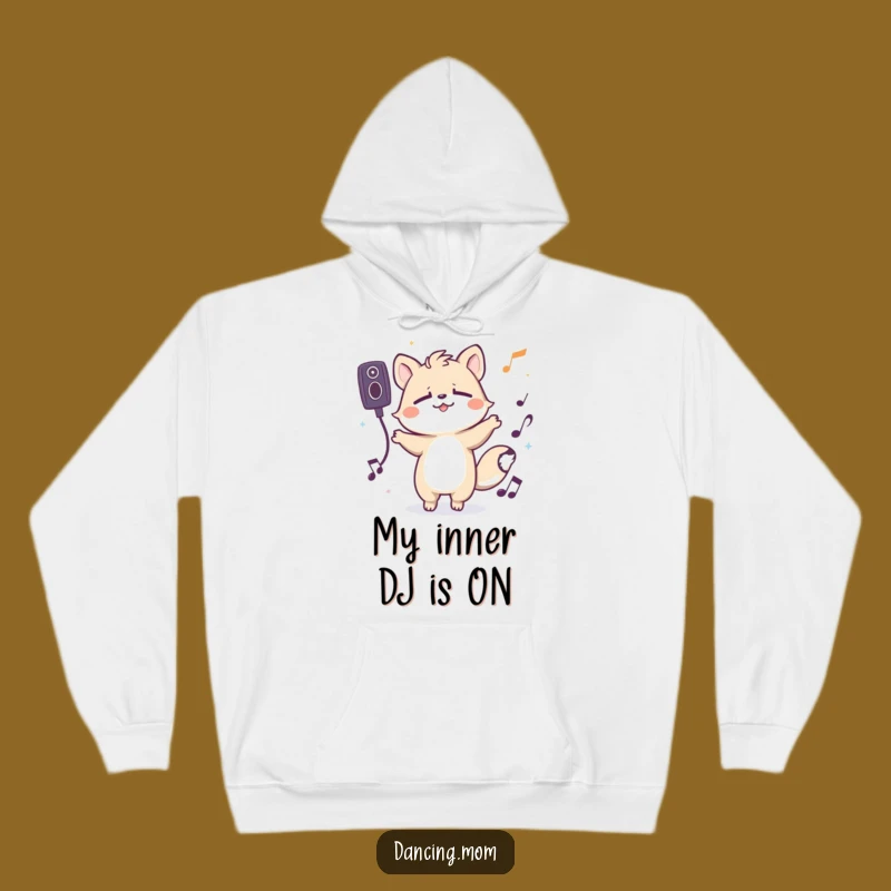 Funny Grooving Animal Hoodie: Cozy Music Lover Sweatshirt - Awesome Funny Gift