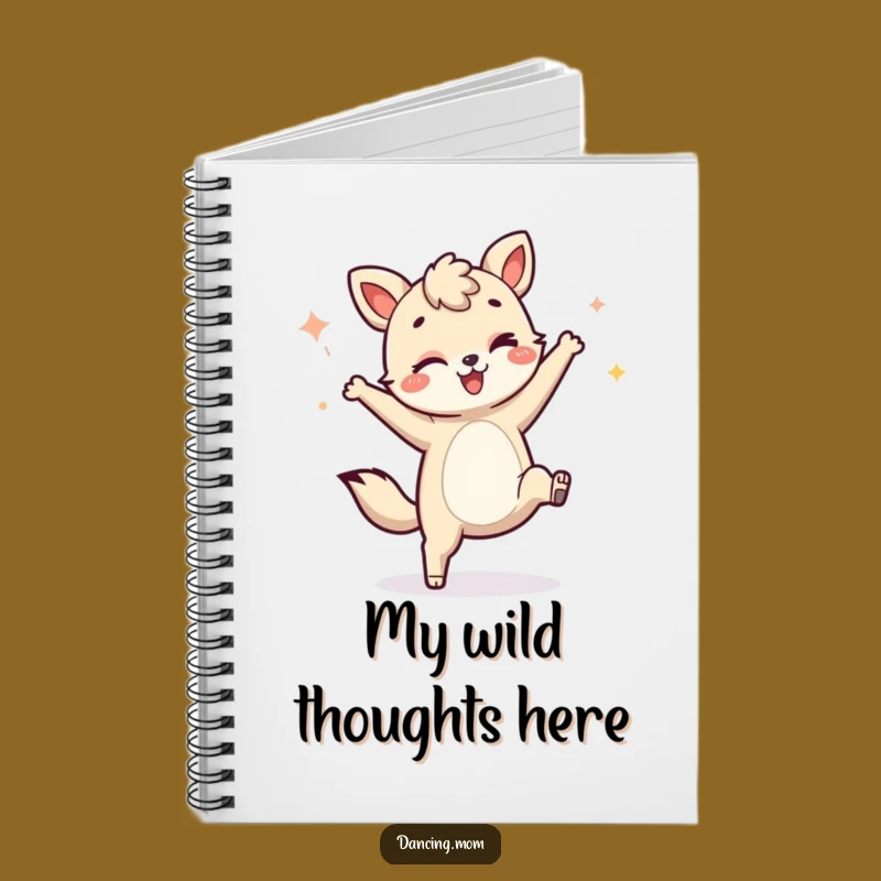 Funny Dancing Animal Cartwheel Notebook: Hilarious Winking Journal Gift!