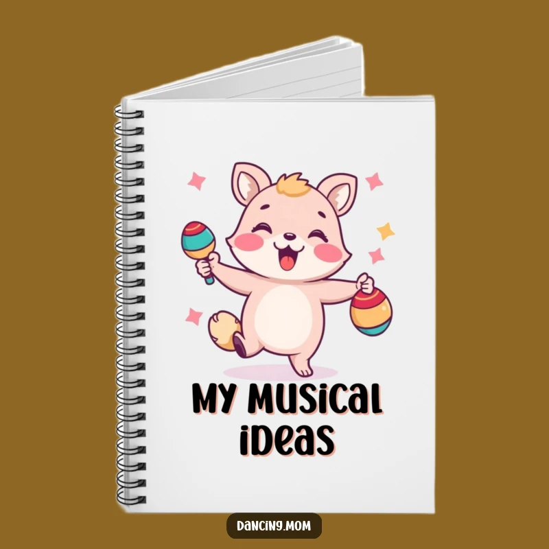 Funny Dancing Animal Maracas Notebook: Festive Shaker Journal Gift!