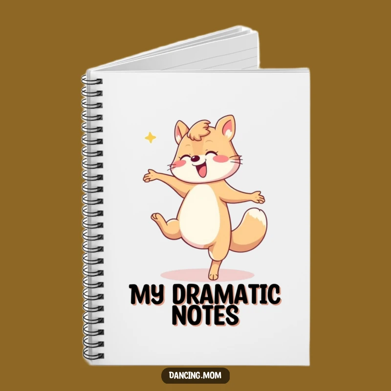Funny Mom Dip Notebook: Jot Down Ideas with a Dancer, Great Gift for Moms