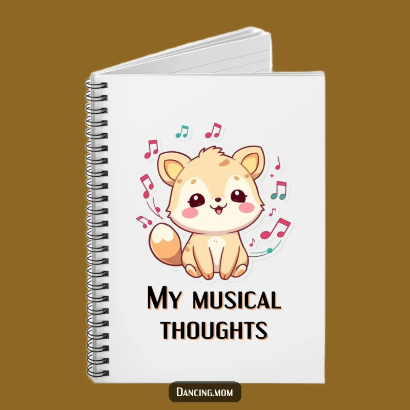 Funny Music Animal Notebook: Joyful Journal for Your Musical Thoughts