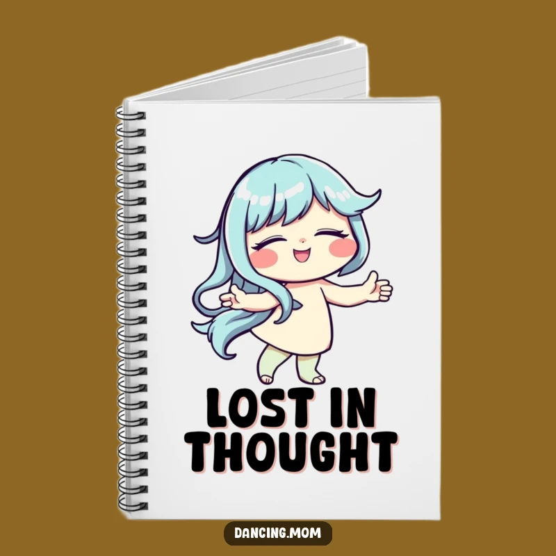 Funny Serene Dancer Notebook - Inspire Calm Thoughts!