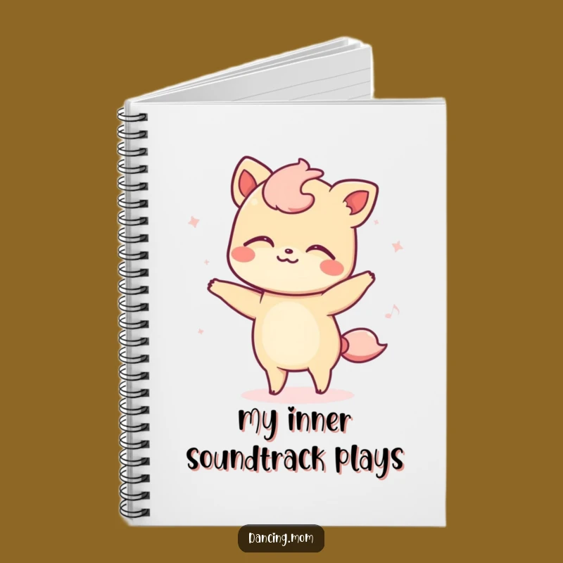 Funny Kawaii Animal Notebook - Swaying Thoughts, Perfect Funny Gift