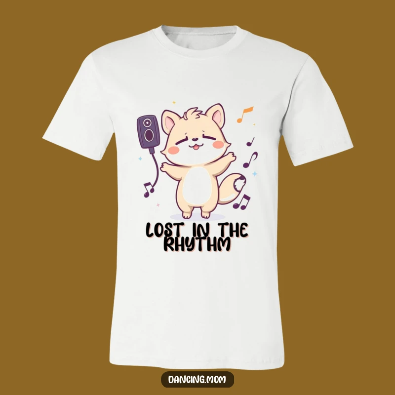 Funny Grooving Animal T-Shirt: Spirited Music Lover Tee - Ideal Funny Gift