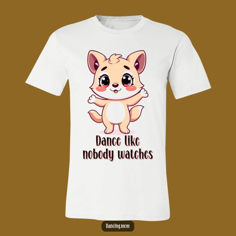 Funny Happy Animal Dance Tee: Hilarious Pose Shirt for Expressive Souls