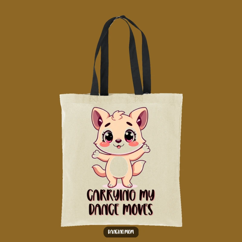 Funny Happy Animal Dance Tote Bag: Carry Your Drama with Comedic Style