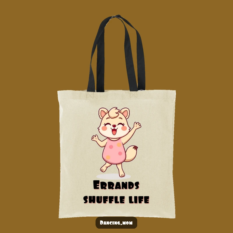 Funny Dancing Mom Animal Shuffle Tote - Energetic Fun Carry-all Gift