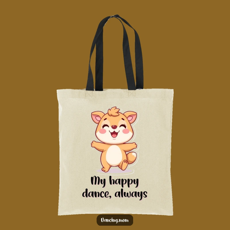 Funny Playful Animal Tote Bag: Carry Your Fun with This Tapping Character Bag